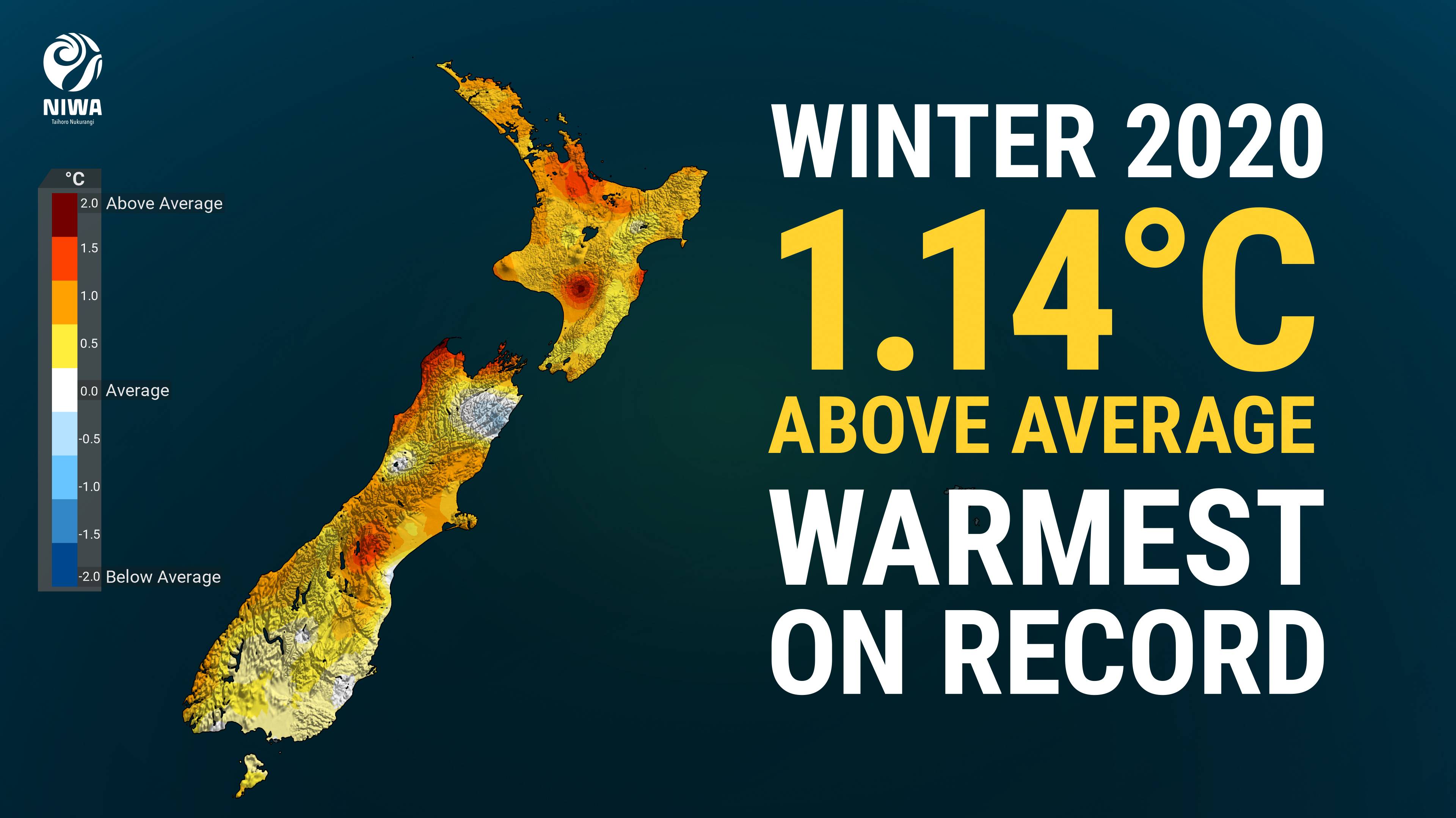 2020 was New Zealand's warmest winter on record SnowNZ